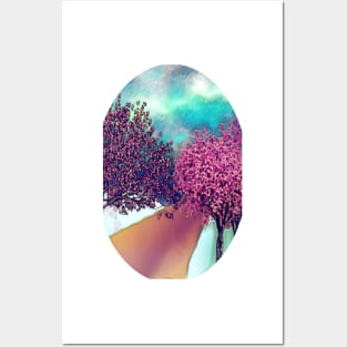 Cherry Blossom Trees Posters and Art